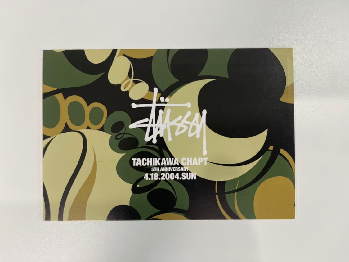 스투시 타치카와 챕터 한정판 아트 포토 2004 STUSSY 상품이미지2