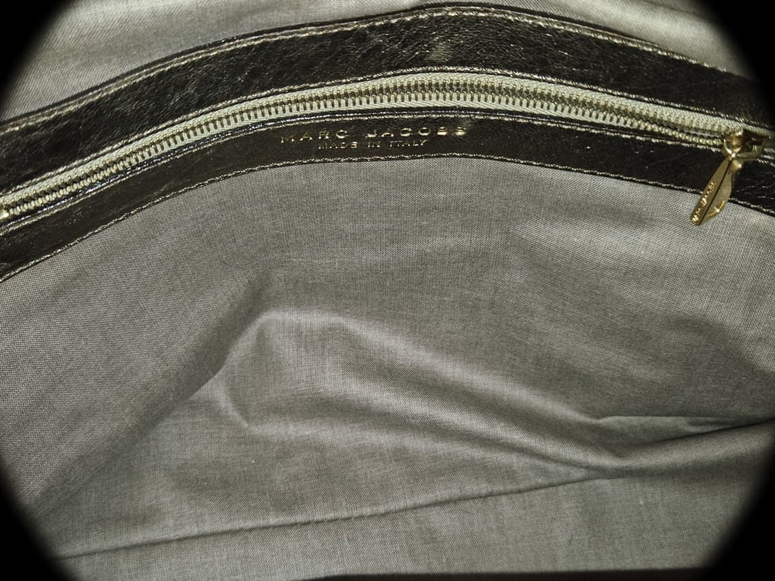 Marc Jacobs 2000s metallic Chain leather 상품이미지5