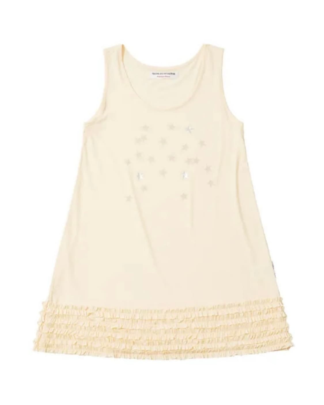 더뮤지엄비지터 스타 러플 원피스 상품이미지1