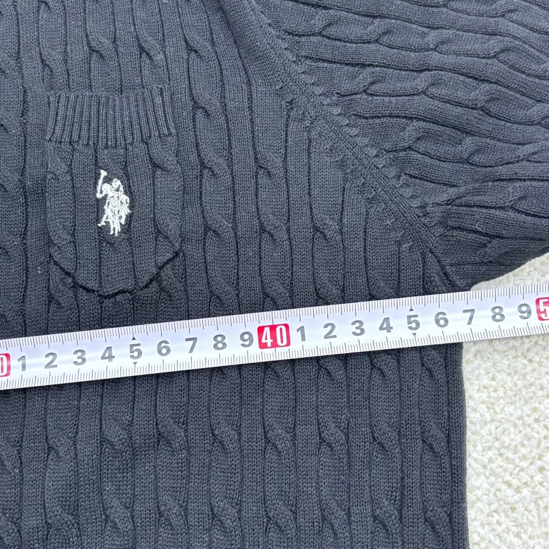 M US폴로 케이블 반팔 티셔츠 0323E 상품이미지6