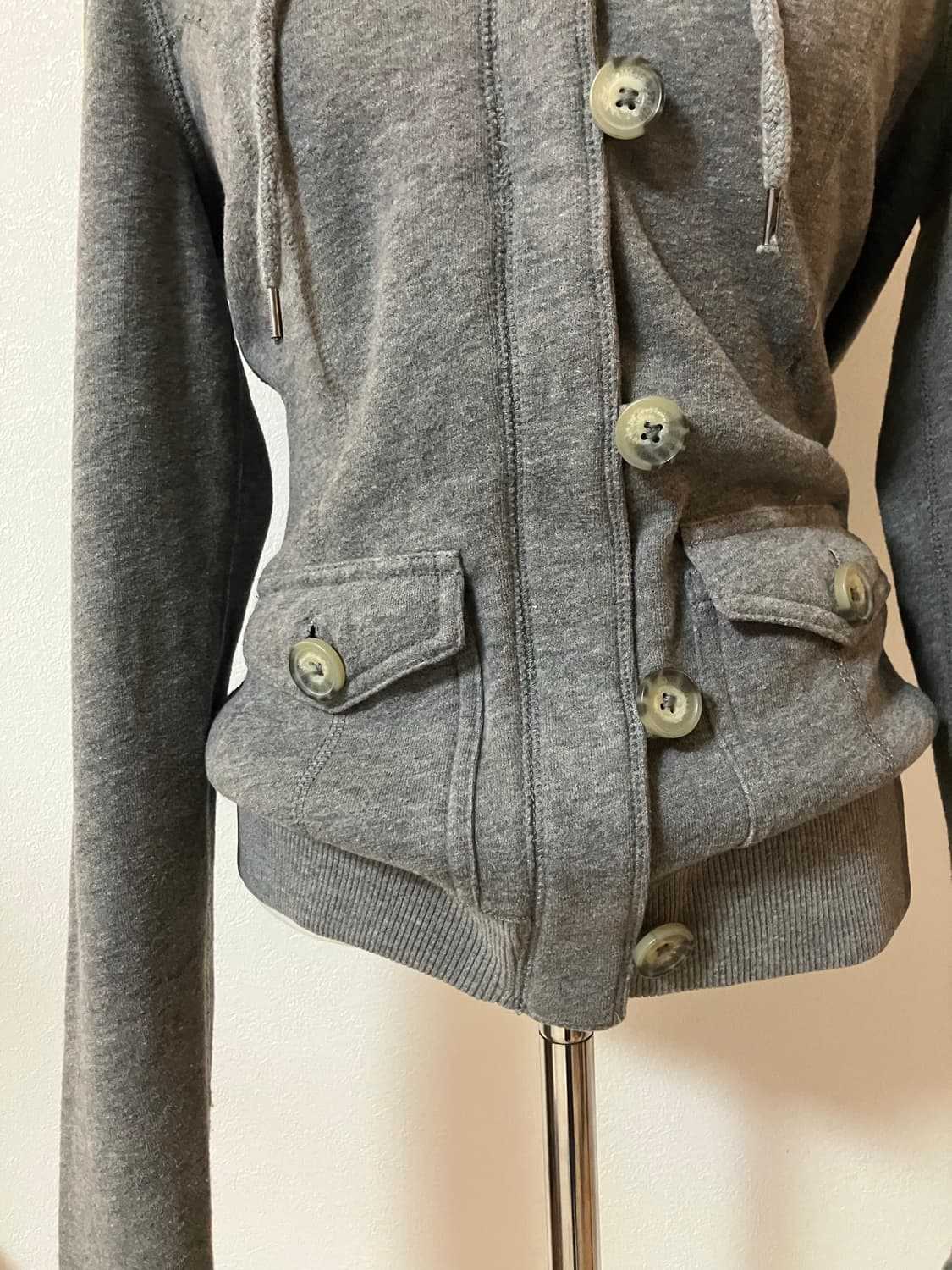 아베크롬비 퍼후드집업 울프죠 y2k 상품이미지3