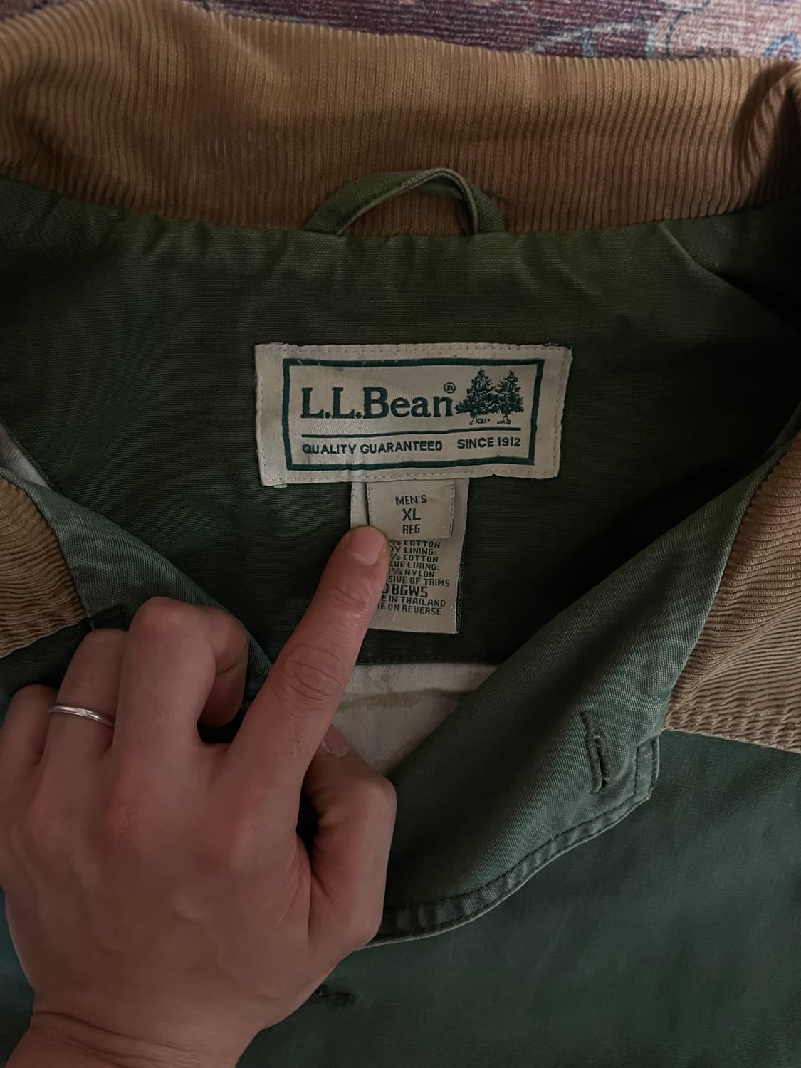 70s LLBean 헌팅 코트 자켓 상품이미지2