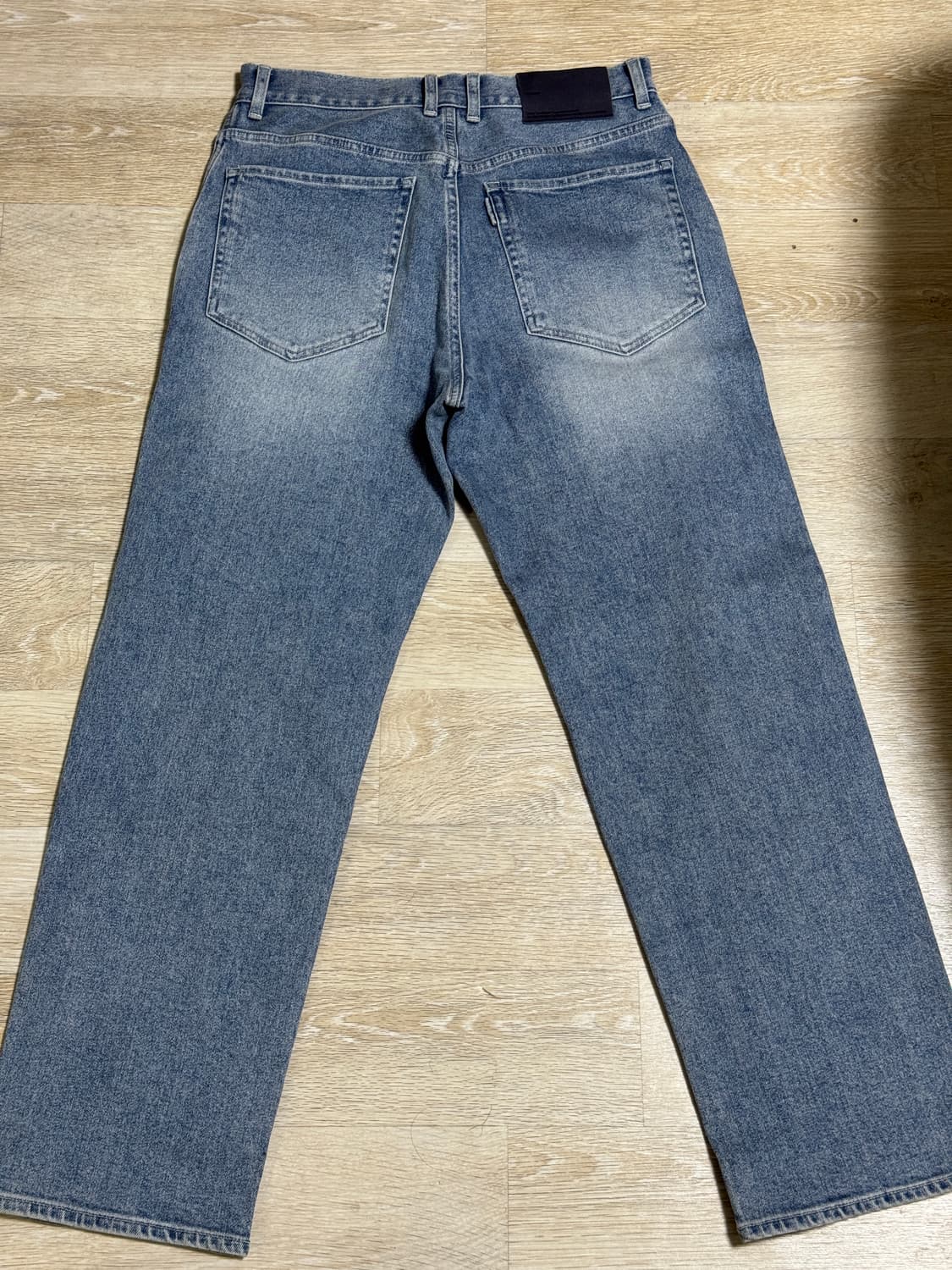 택포) 포터리 원워시드 컴포트 데님 라이트블루 1사이즈 상품이미지6