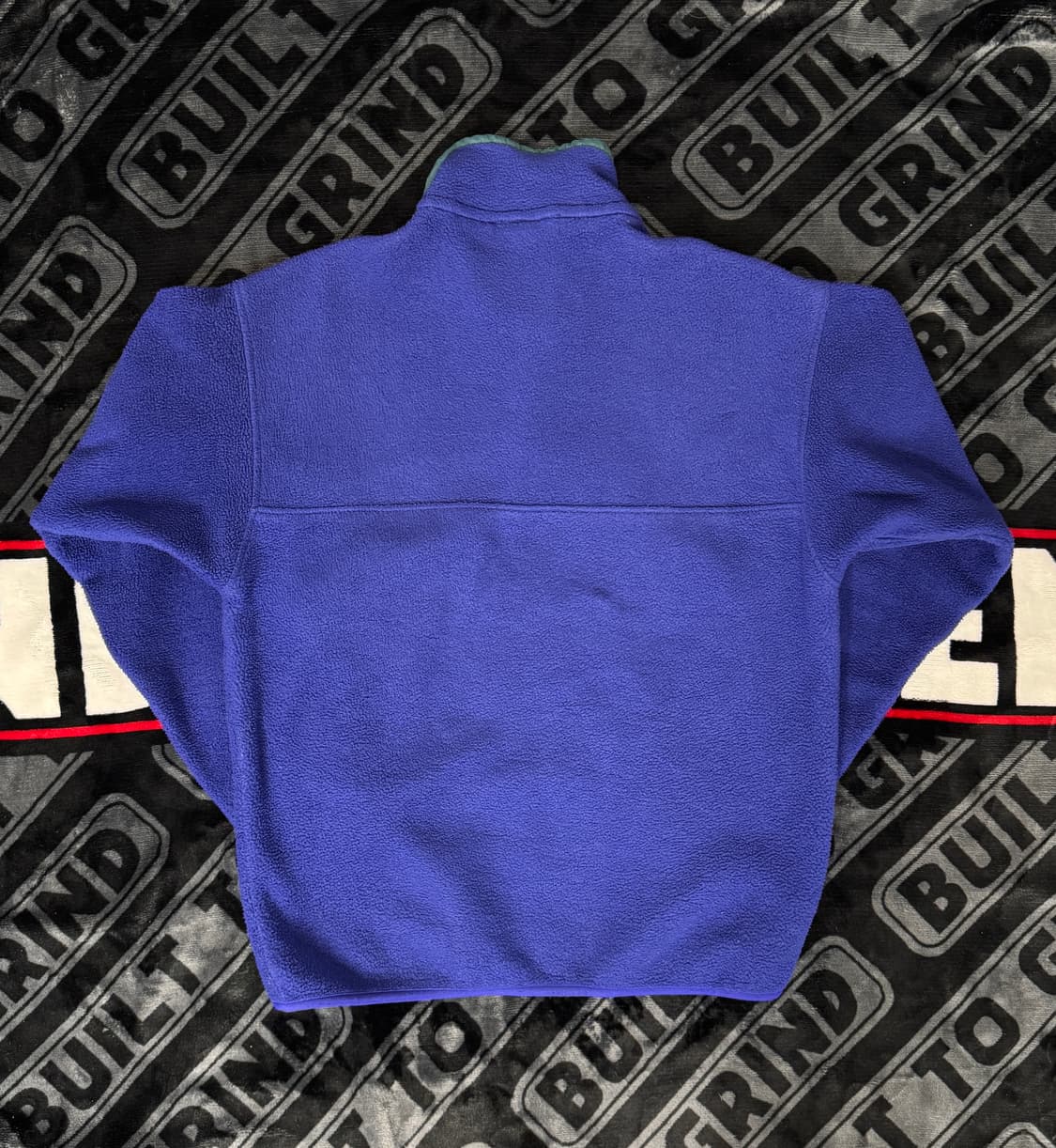 파타고니아 신칠라 스냅 티 풀 오버 블루 라이트 그린 메이드 인 자메이카 상품이미지2