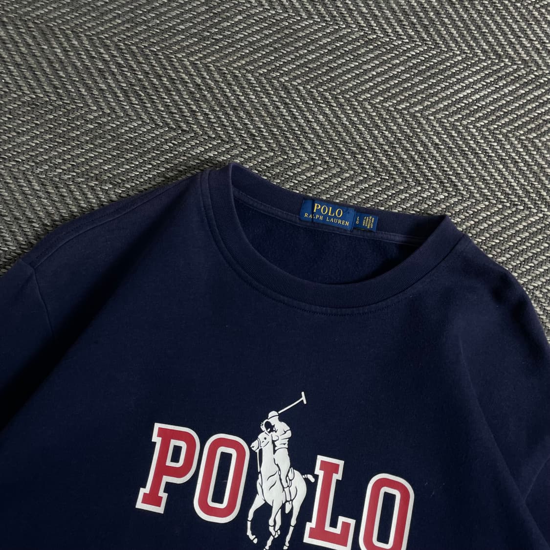 폴로 랄프로렌 신형 빅포니 박시핏 빅로고 맨투맨o 3935 상품이미지4