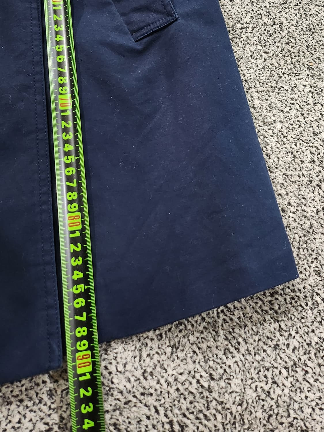 //타미힐피거 네이비 트렌치코트 M 상품이미지8