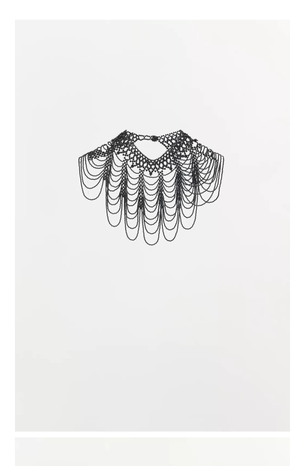 자라 비즈 케이프 목걸이 상품이미지2