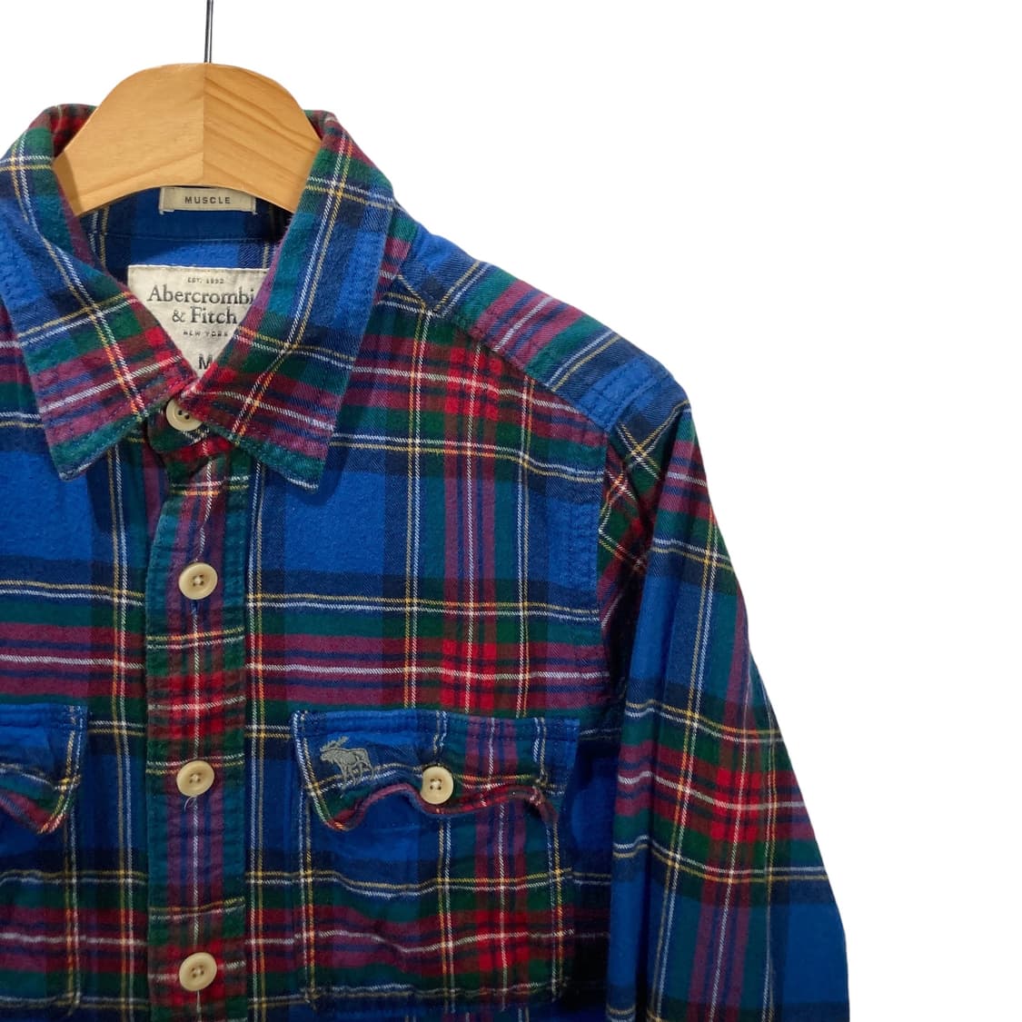 아베크롬비 체크 셔츠 상품이미지3