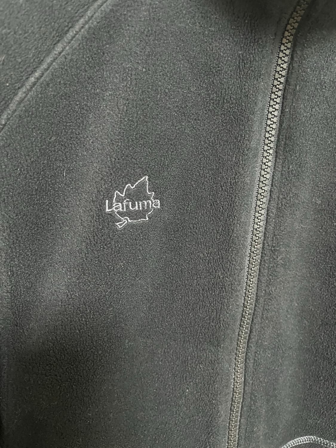 라푸마 블랙 플리스 자켓 상품이미지2