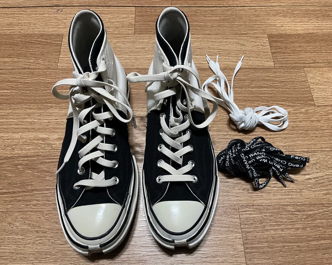 290)컨버스 척 펑첸왕 하이 검흰 상품이미지1