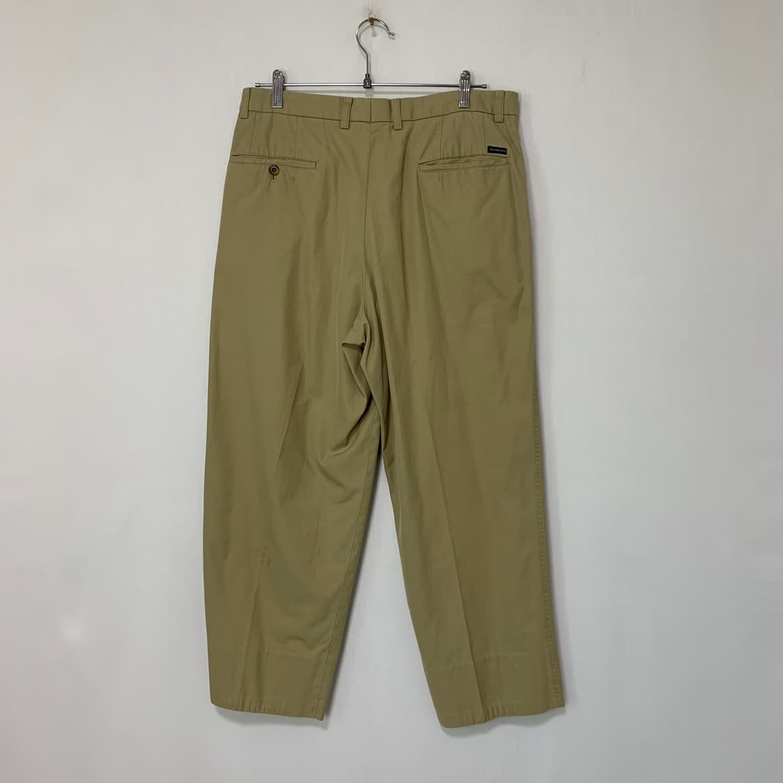 버버리 90s 빈티지 베이지 면바지 코튼팬츠 34인치 상품이미지7