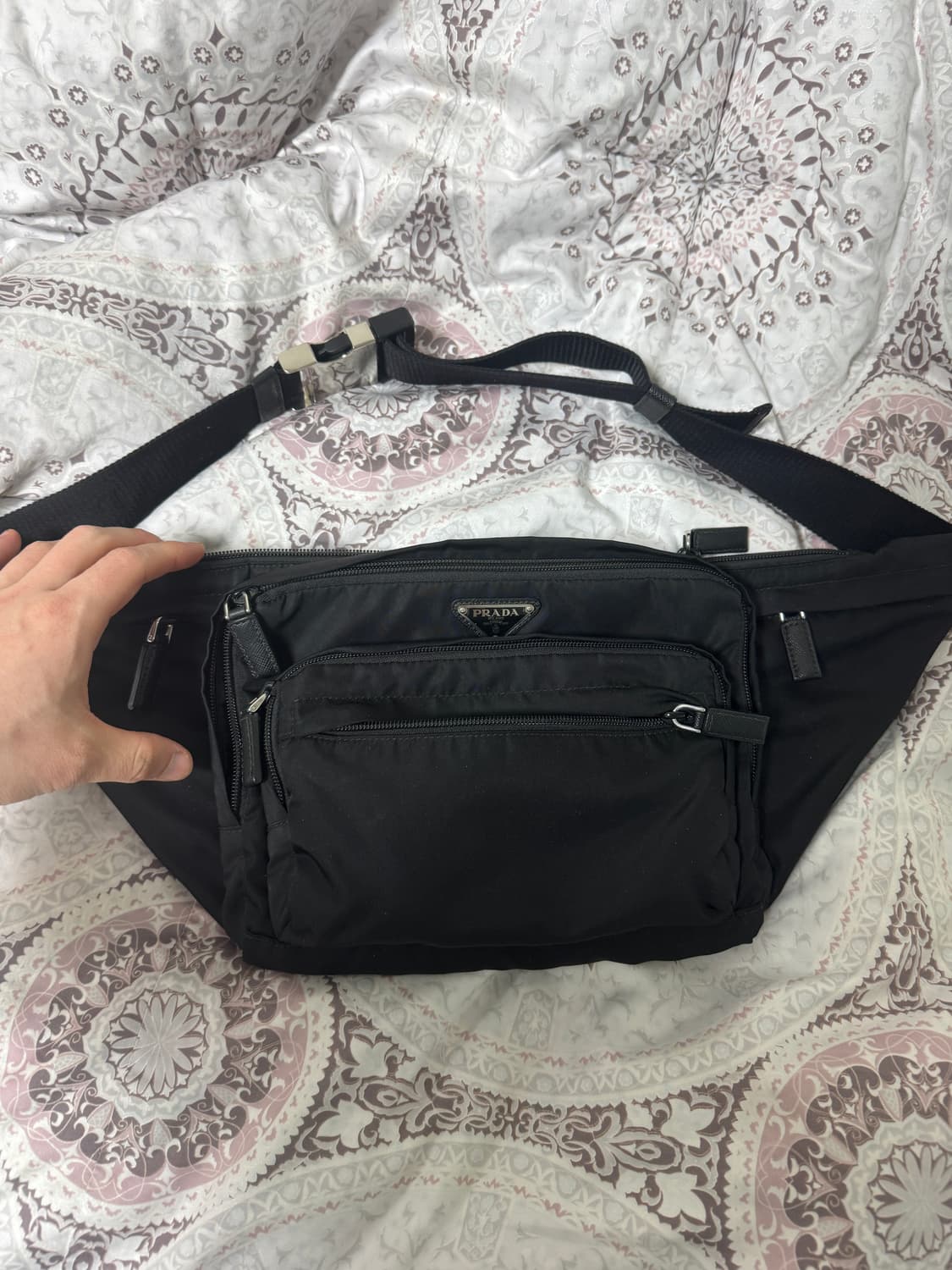 정품 프라다 리나일론 벨트백 가방 2VL003 상품이미지1