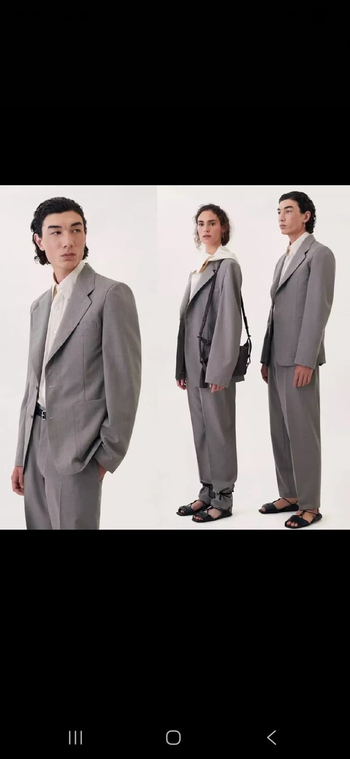 르메르 22ss 그레이 셋업 상품이미지1