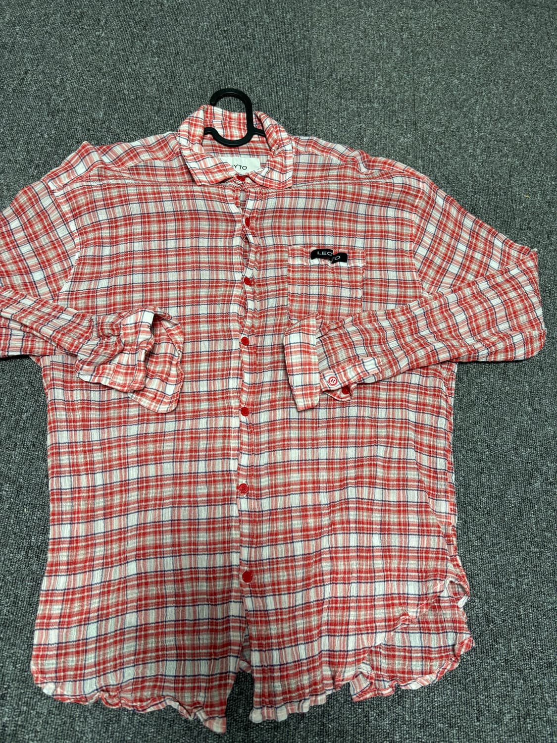 레시토 lecyto check shirts 상품이미지1