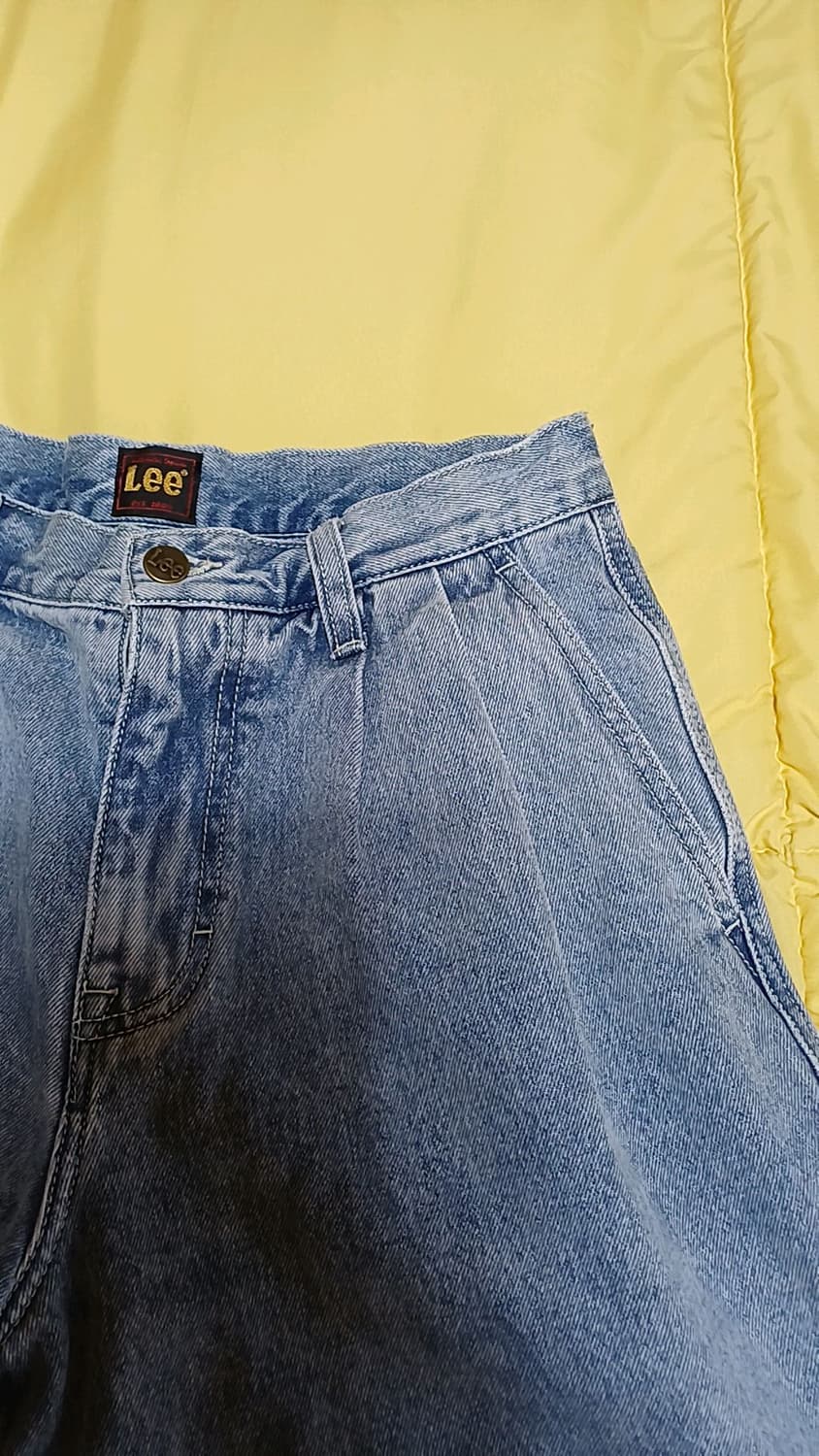 Lee 버뮤다 연청 데님쇼츠 30인치 기장53 상품이미지5