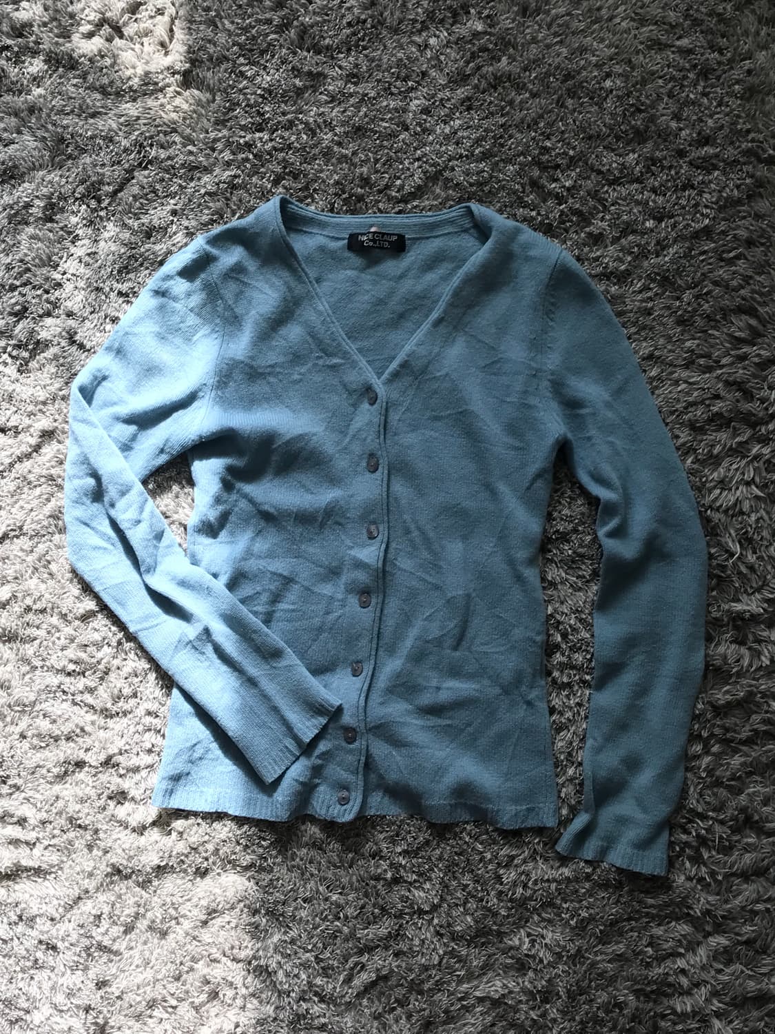 빈티지 블루 가디건 상품이미지1