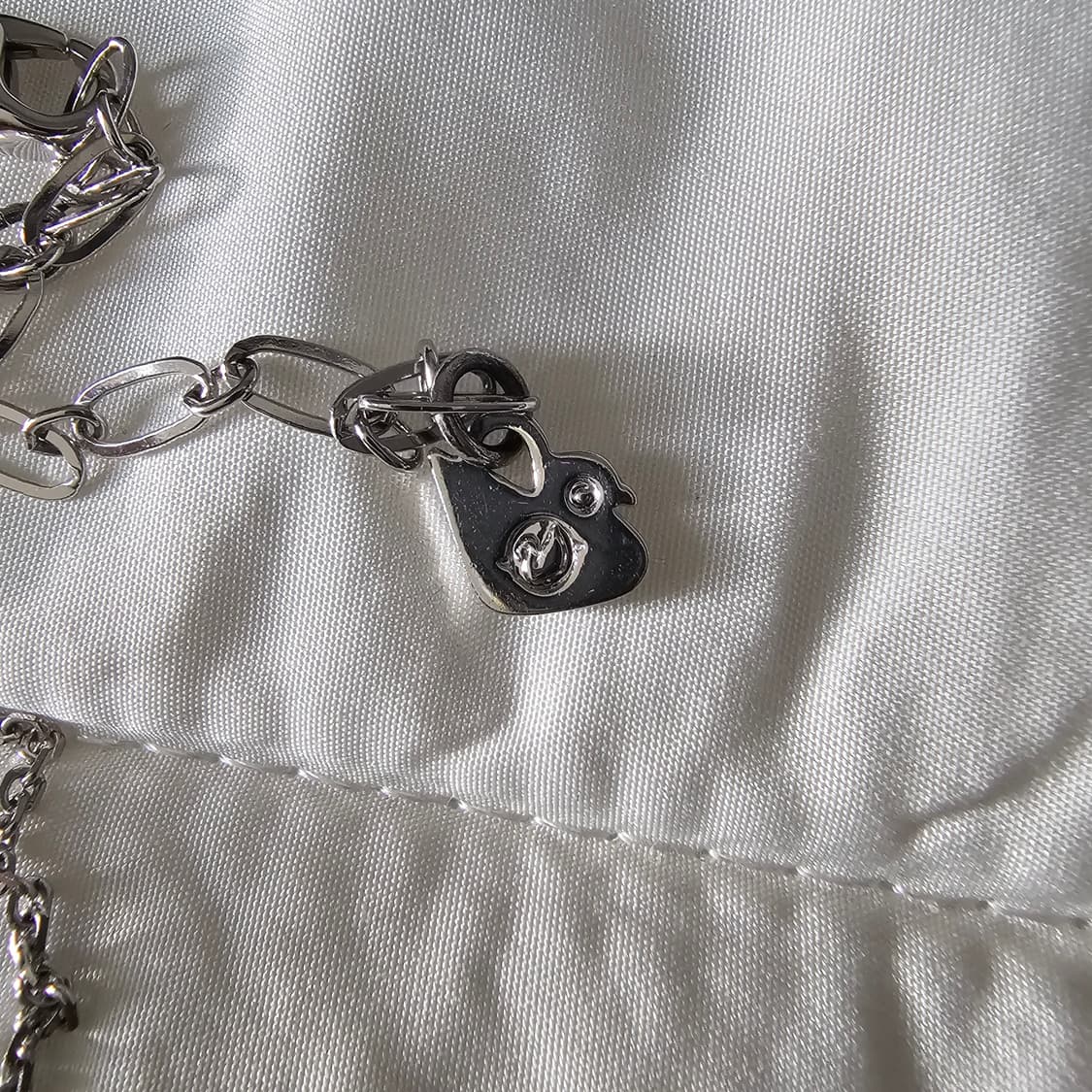 스와로브스키 백조 스완 목걸이 펜던트 2~3회착 상품이미지6