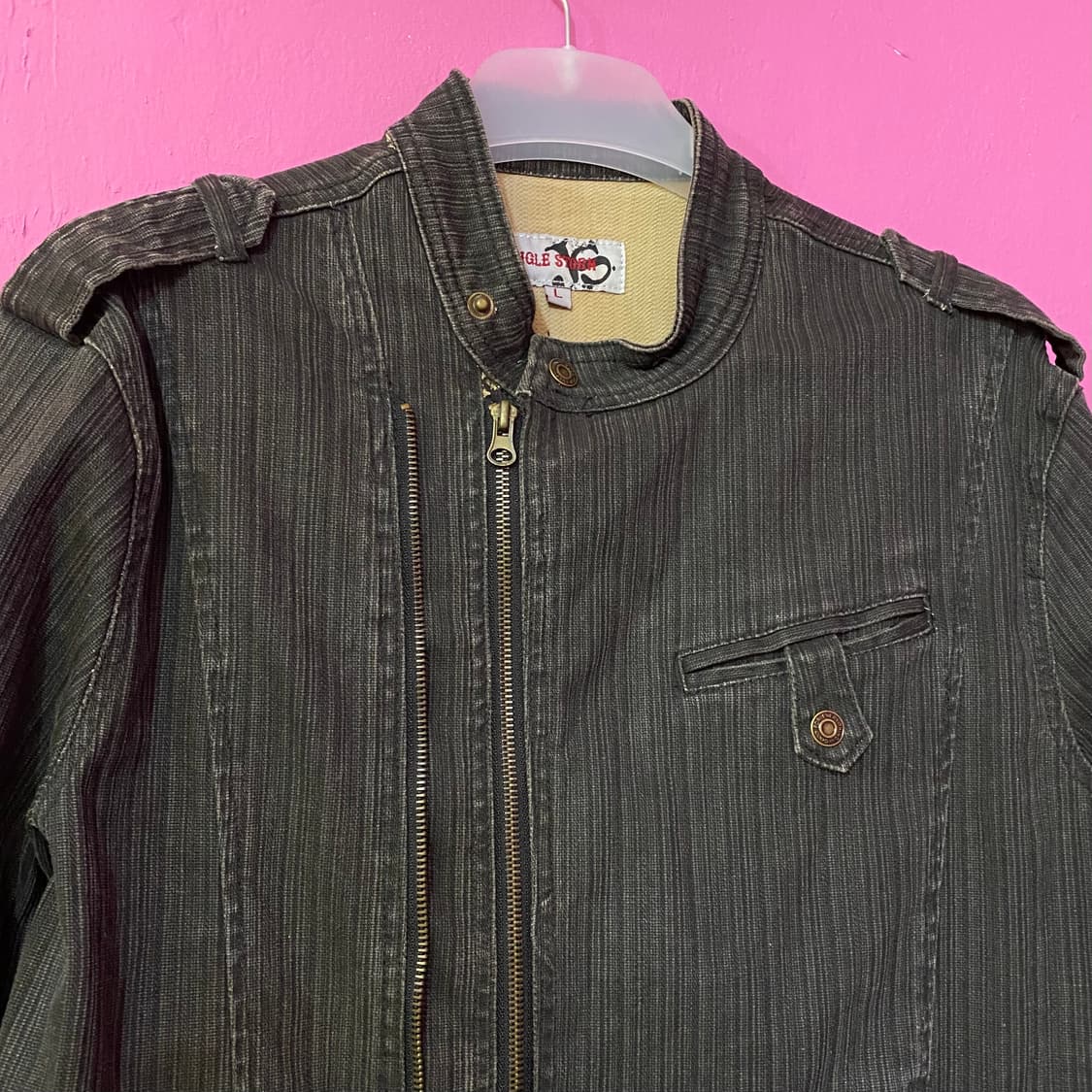 JUNGLE STORM 더블 지퍼 자켓 상품이미지2