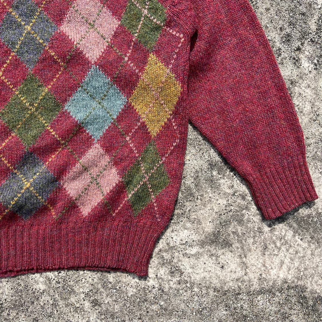 70’s Made in Ireland L.L. Bean 울 스웨터 상품이미지3