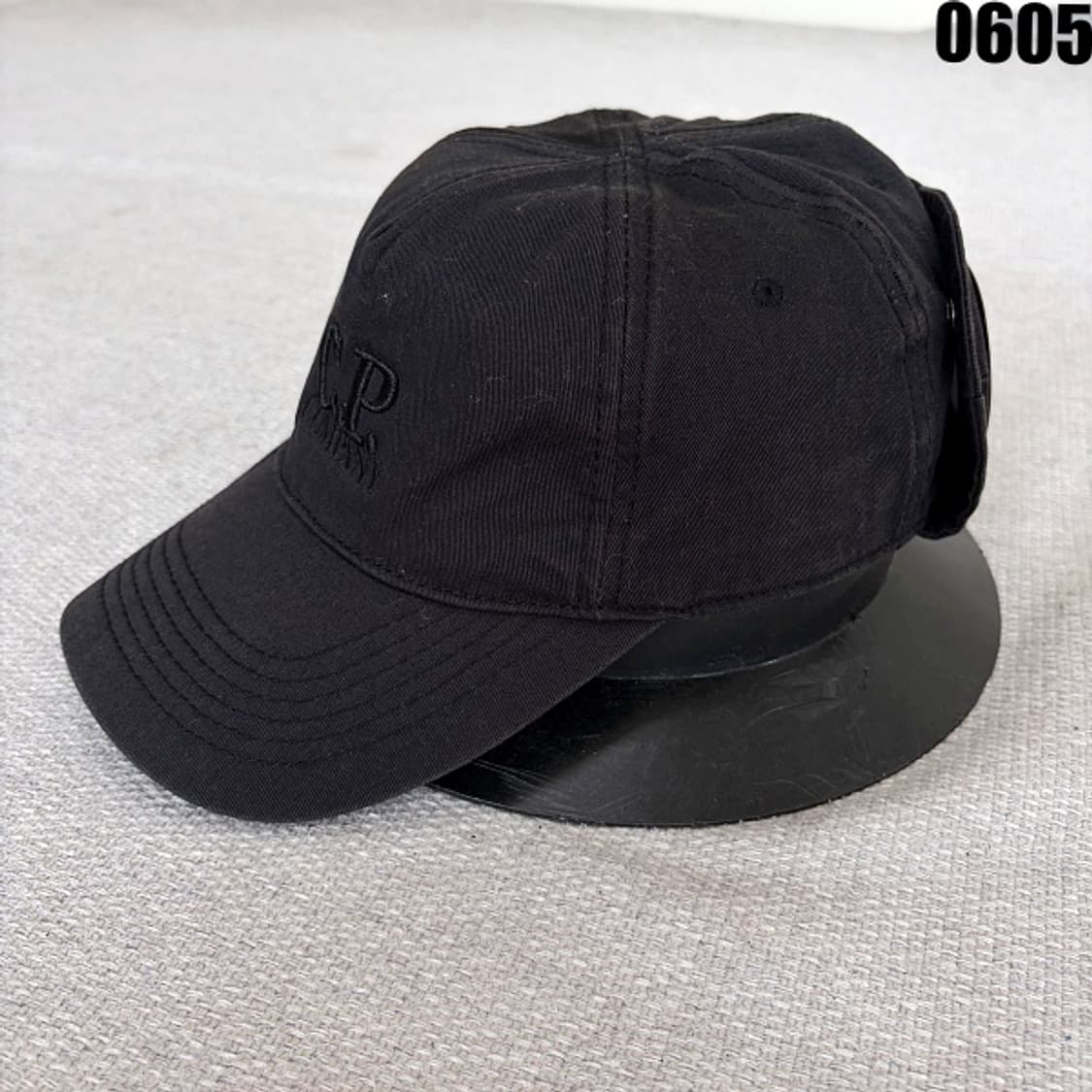 CP컴퍼니 블랙 볼캡 모자 L 0605 상품이미지2