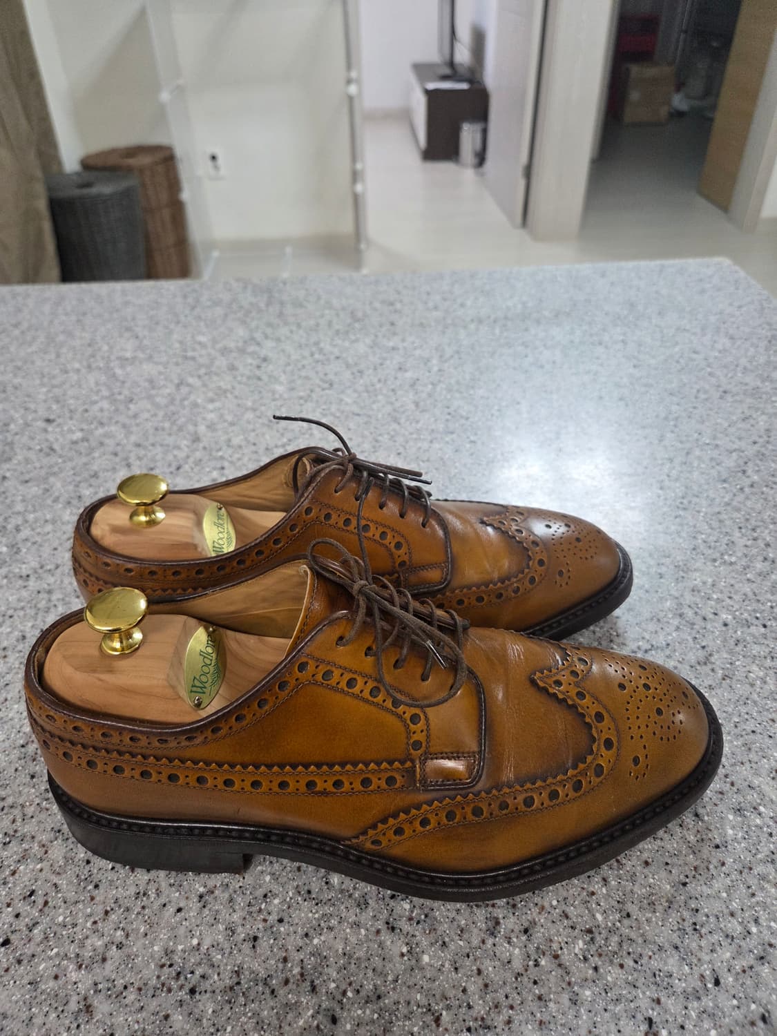 KEATON 윙팁 더비슈즈 265사이즈 16.5만 상품이미지2