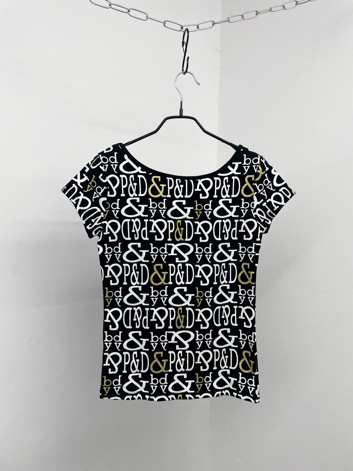 핑키앤다이안 갸루 레터링 탑 상품이미지7