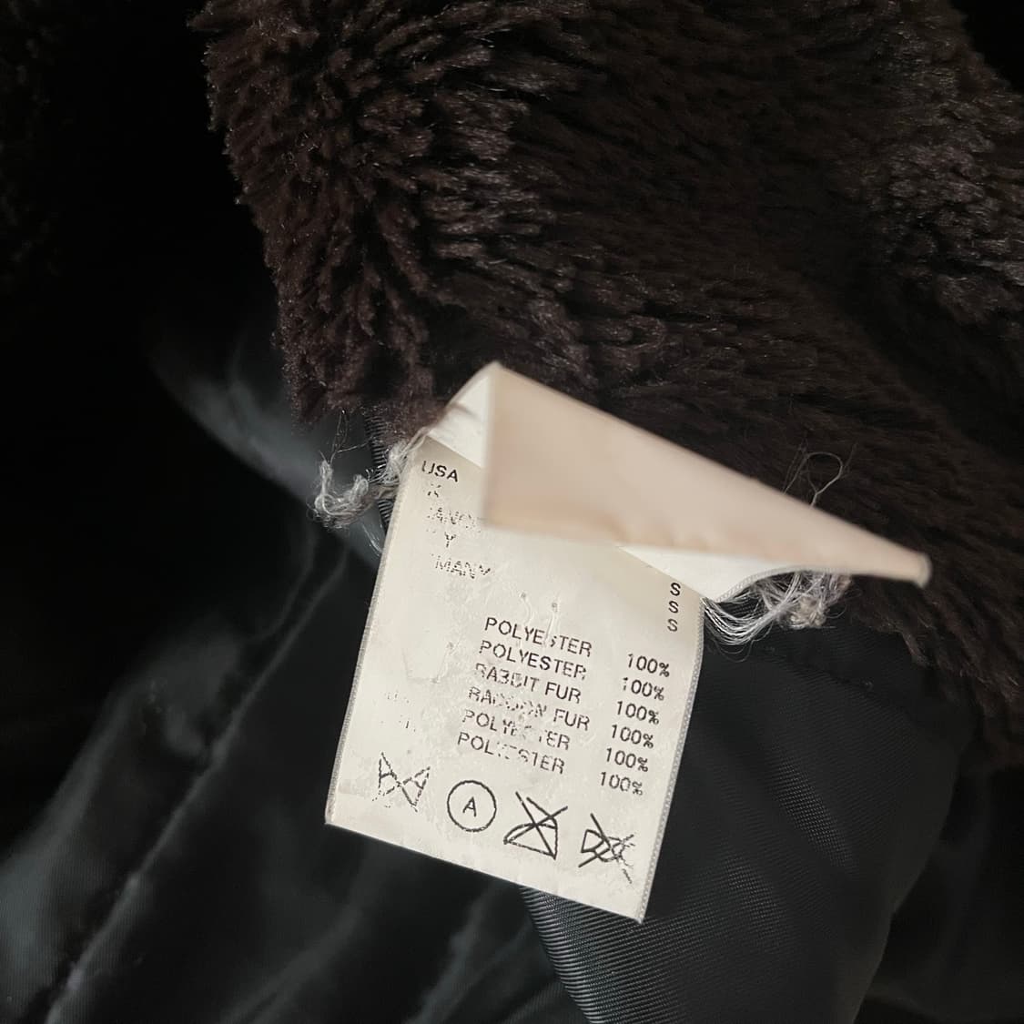 Kai-aakmann N-3B rabbit fur parka 상품이미지7