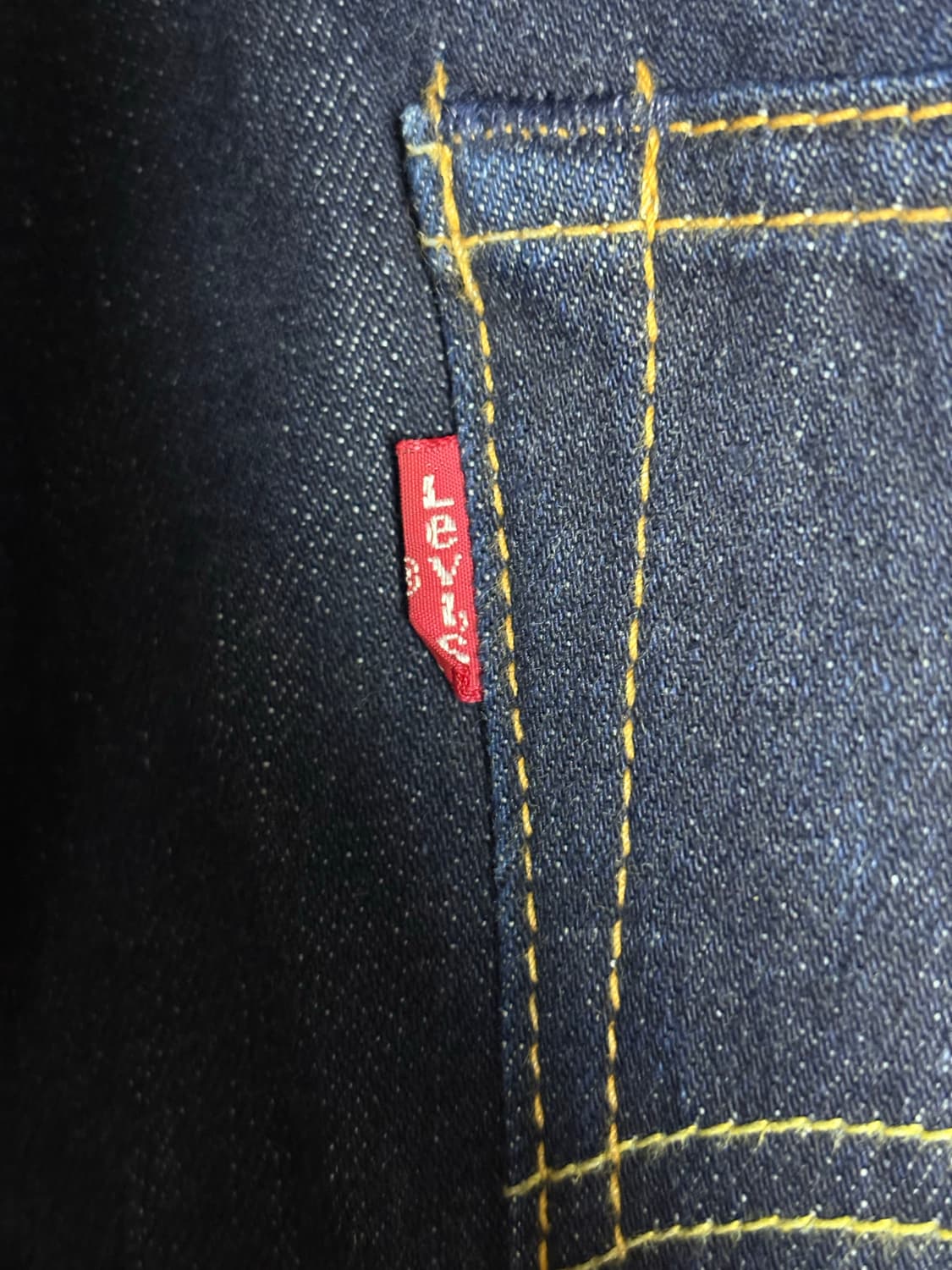 LVC 리바이스 503 셀비지 데님 상품이미지4