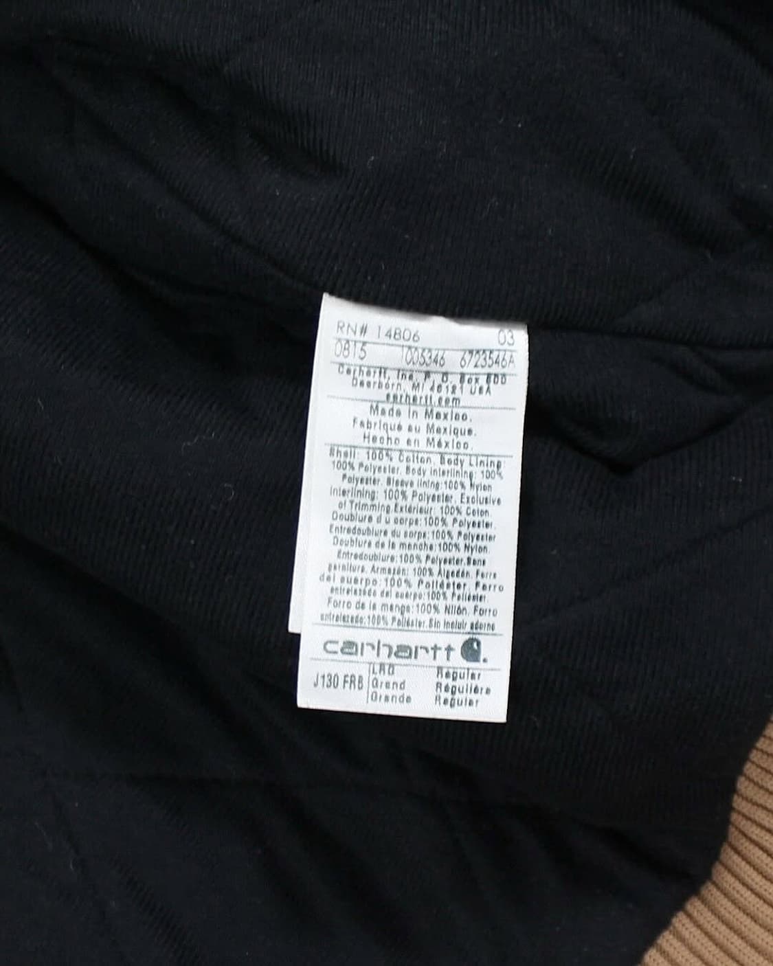 2015 칼하트 J130 FRB 덕 액티브 자켓 상품이미지6