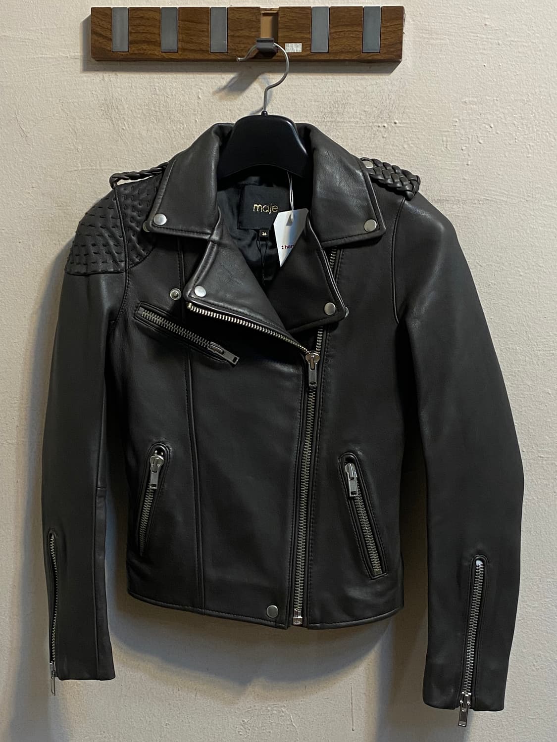 마쥬 레더 라이더 자켓 상품이미지1
