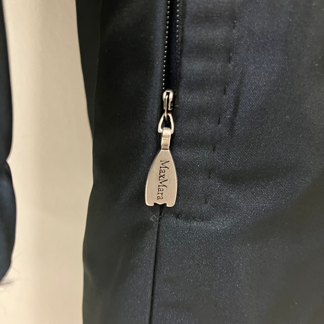 막스마라 네이비 알파카 리버시블 코트 34 상품이미지8