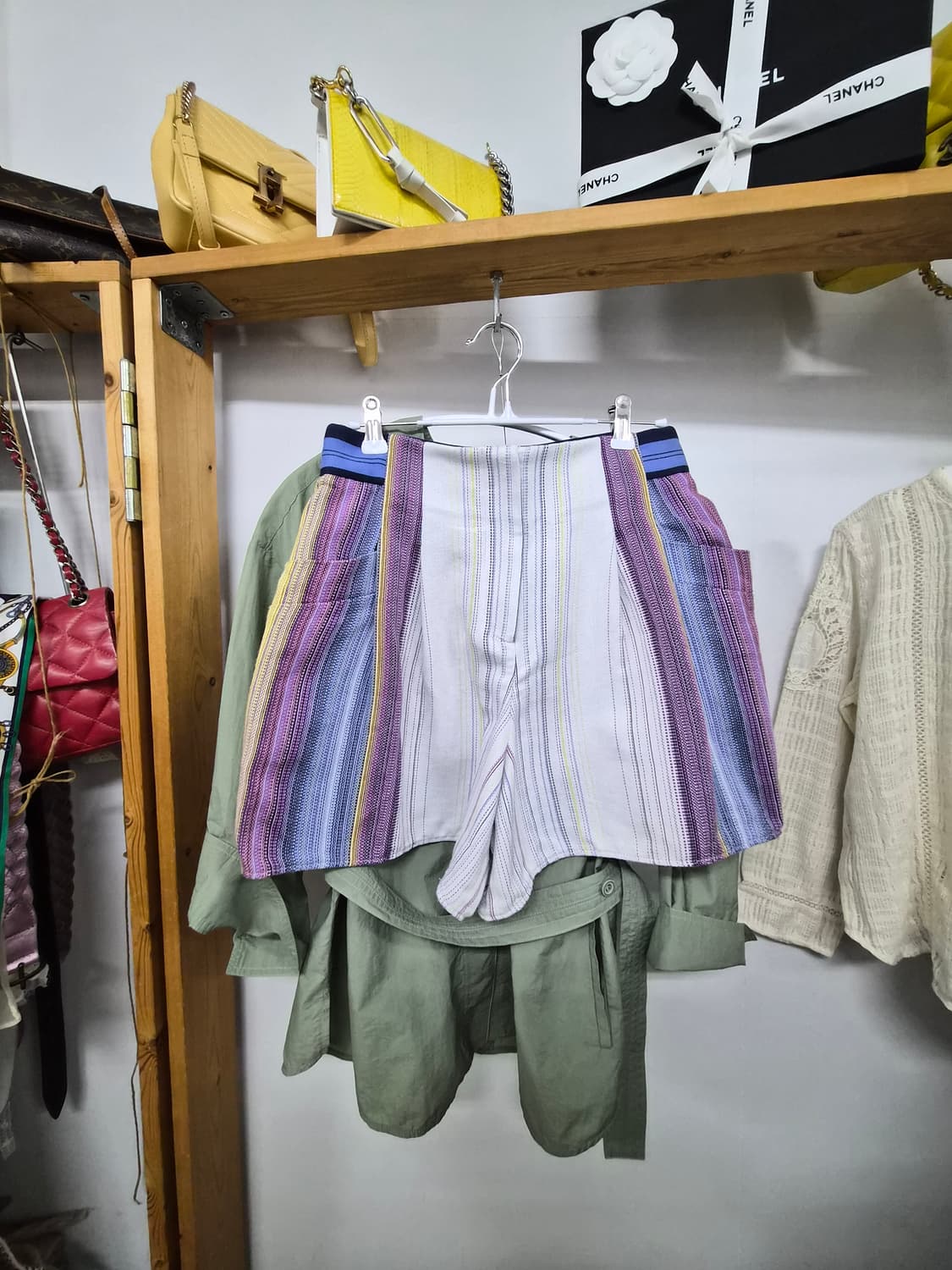 듀엘 바스락 숏 트렌치점퍼. 듀엘 코튼 반바지 상품이미지7