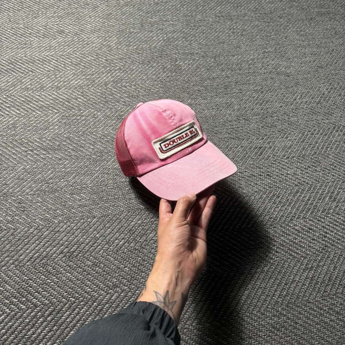 폴로 RRL 더블알엘 패치 트윌 페이디드 트러커캡 상품이미지3