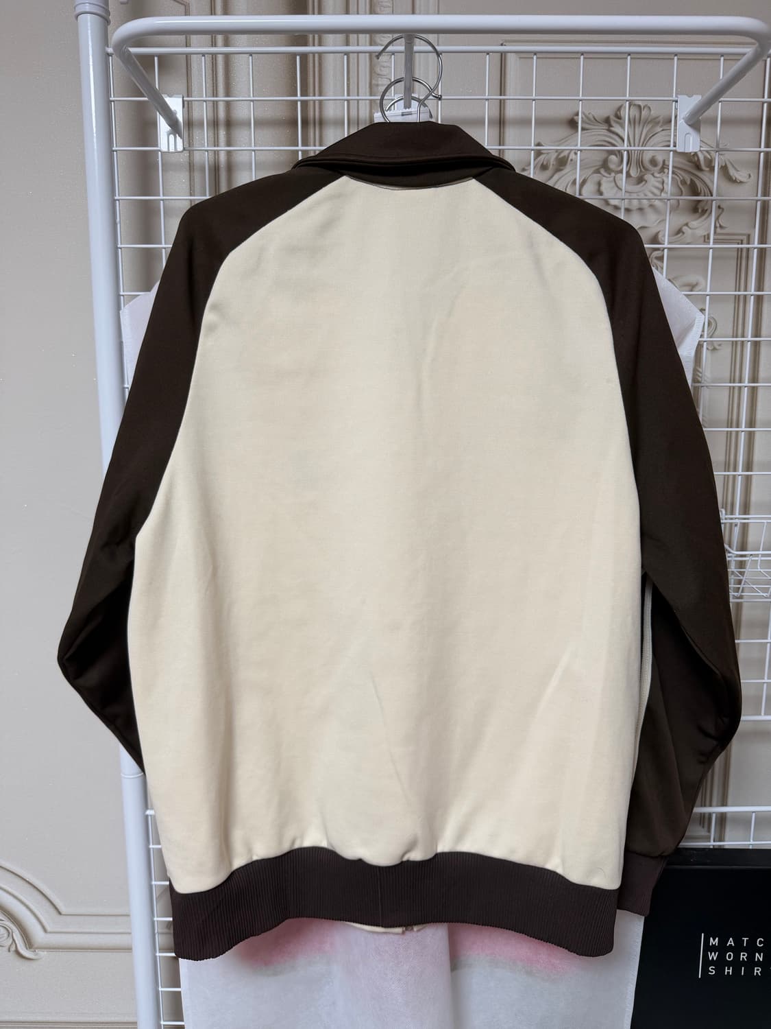 대장급 아디다스 80s 서독제 크림 브라운 져지 상품이미지5