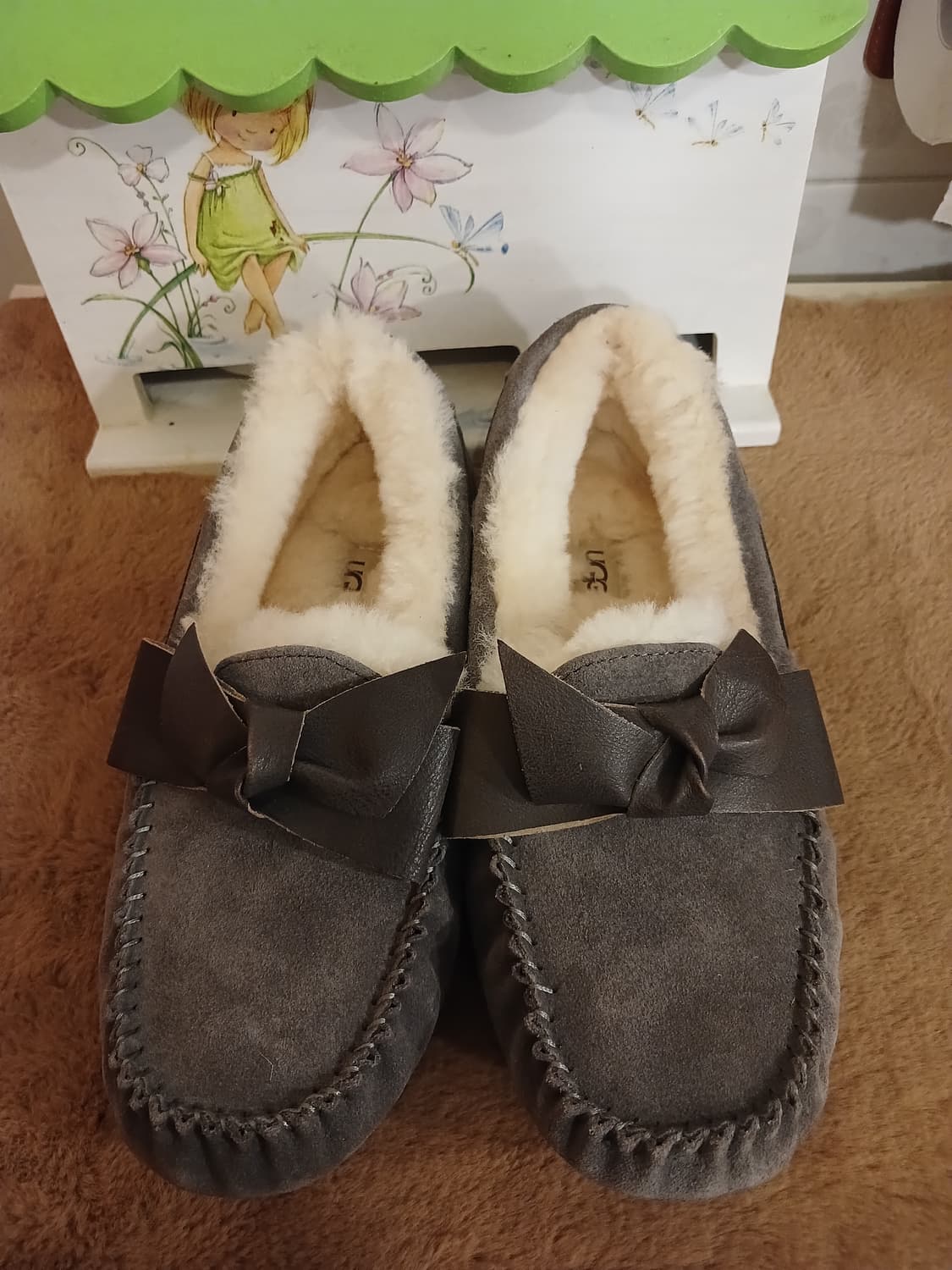 UGG 정품 여성 털단화 UK 3 사이즈 상품이미지1