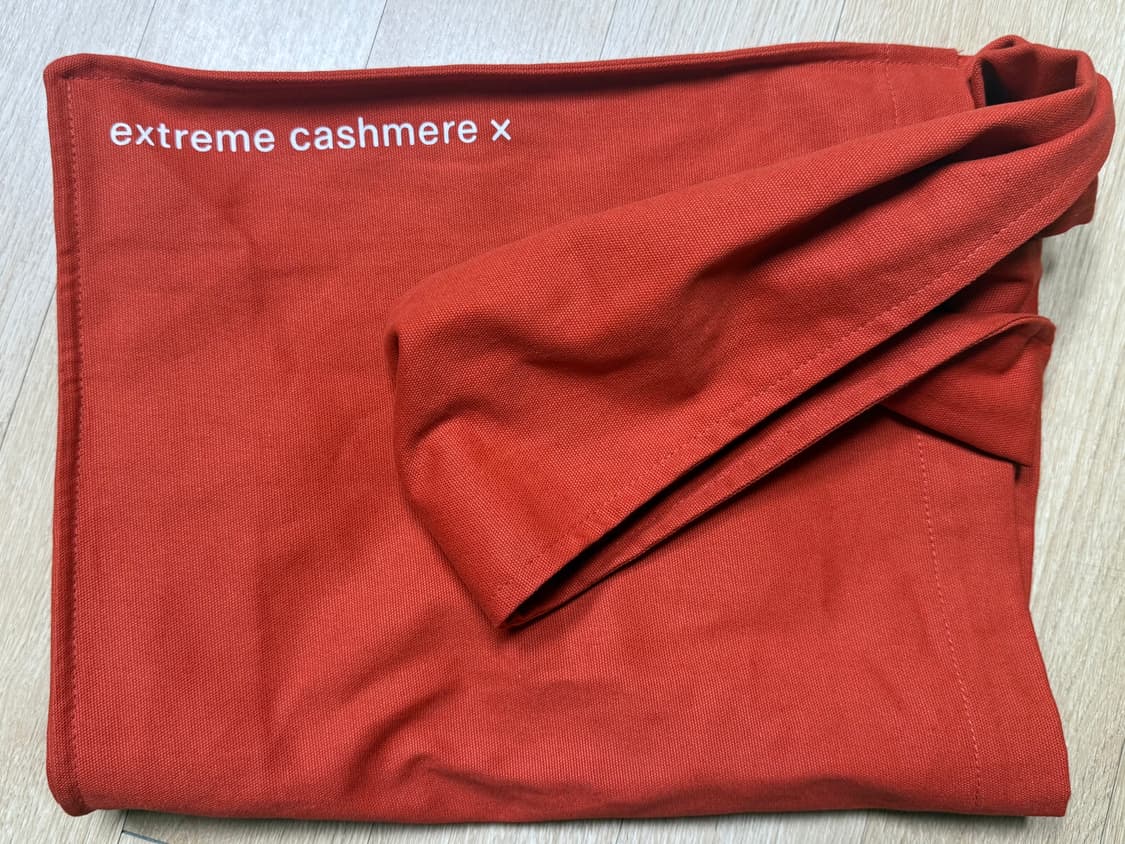 익스트림캐시미어 팝업 백 상품이미지1