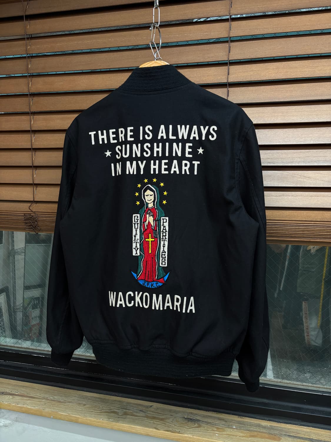 WACKO MARIA MA1 와코마리아 마리아 그래픽 리버시블 카잔 봄ㅂ 상품이미지5