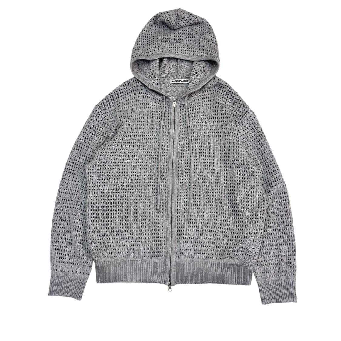 베이스모먼트 크로쉐 후드 집업 상품이미지1