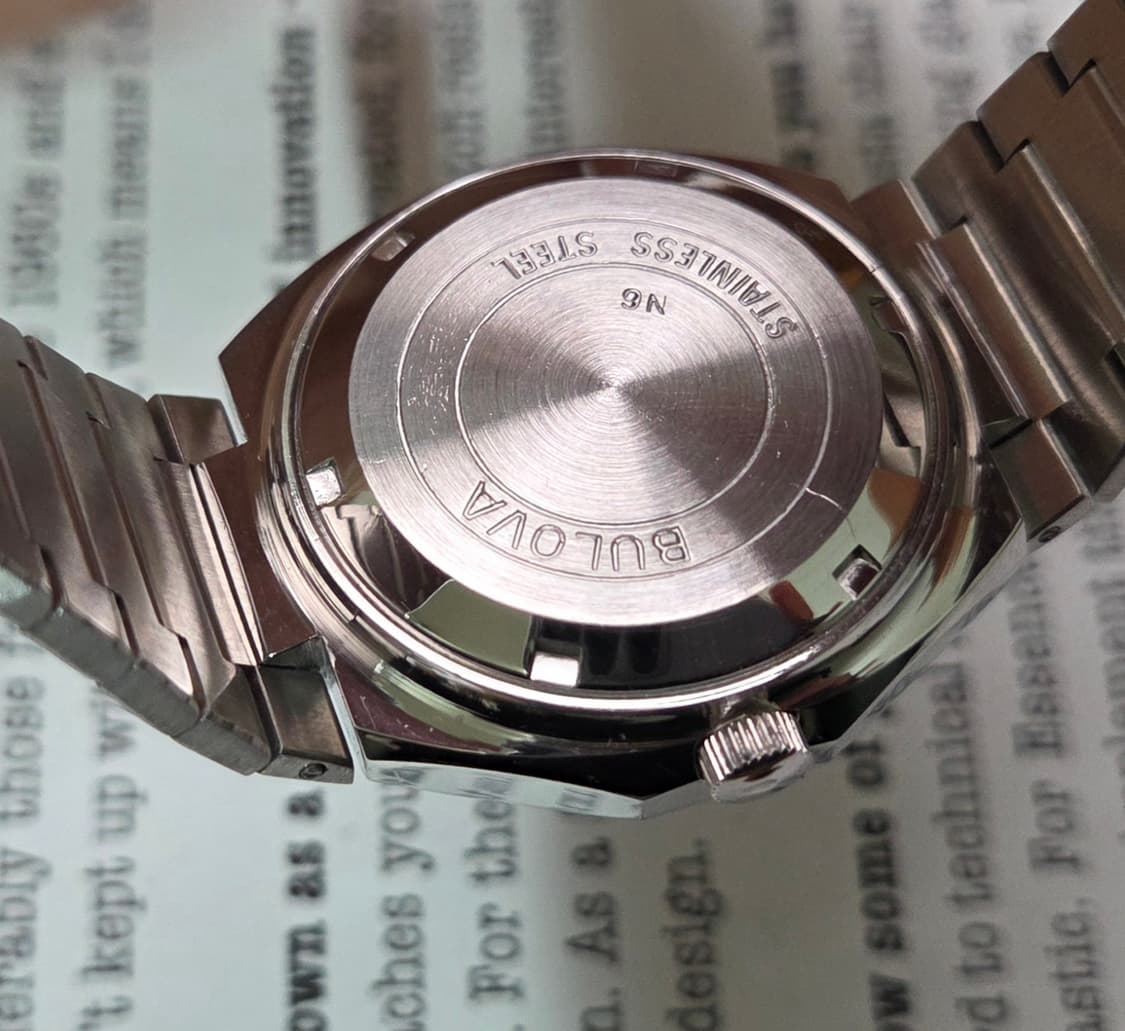 빈티지 부로바 옥타 순정 실버판 데이데이트 오토매틱 뻐뻐시 브슬 ver. 상품이미지6