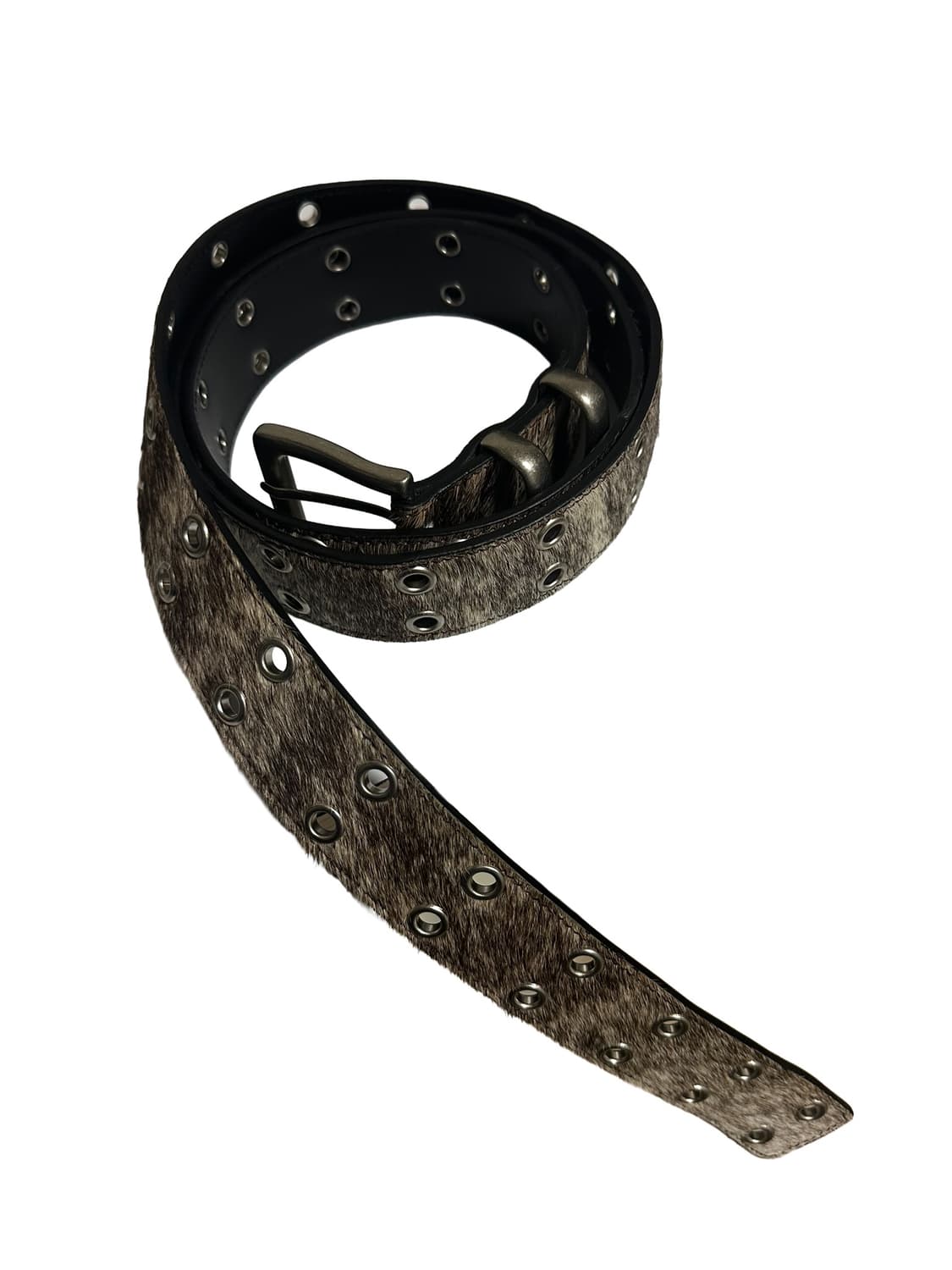 [카미엔 x MJD 더블홀 벨트 OAK BROWN] size os 상품이미지1