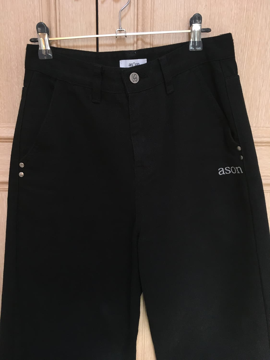 애즈온 스모그 와이드 팬츠 S 상품이미지2