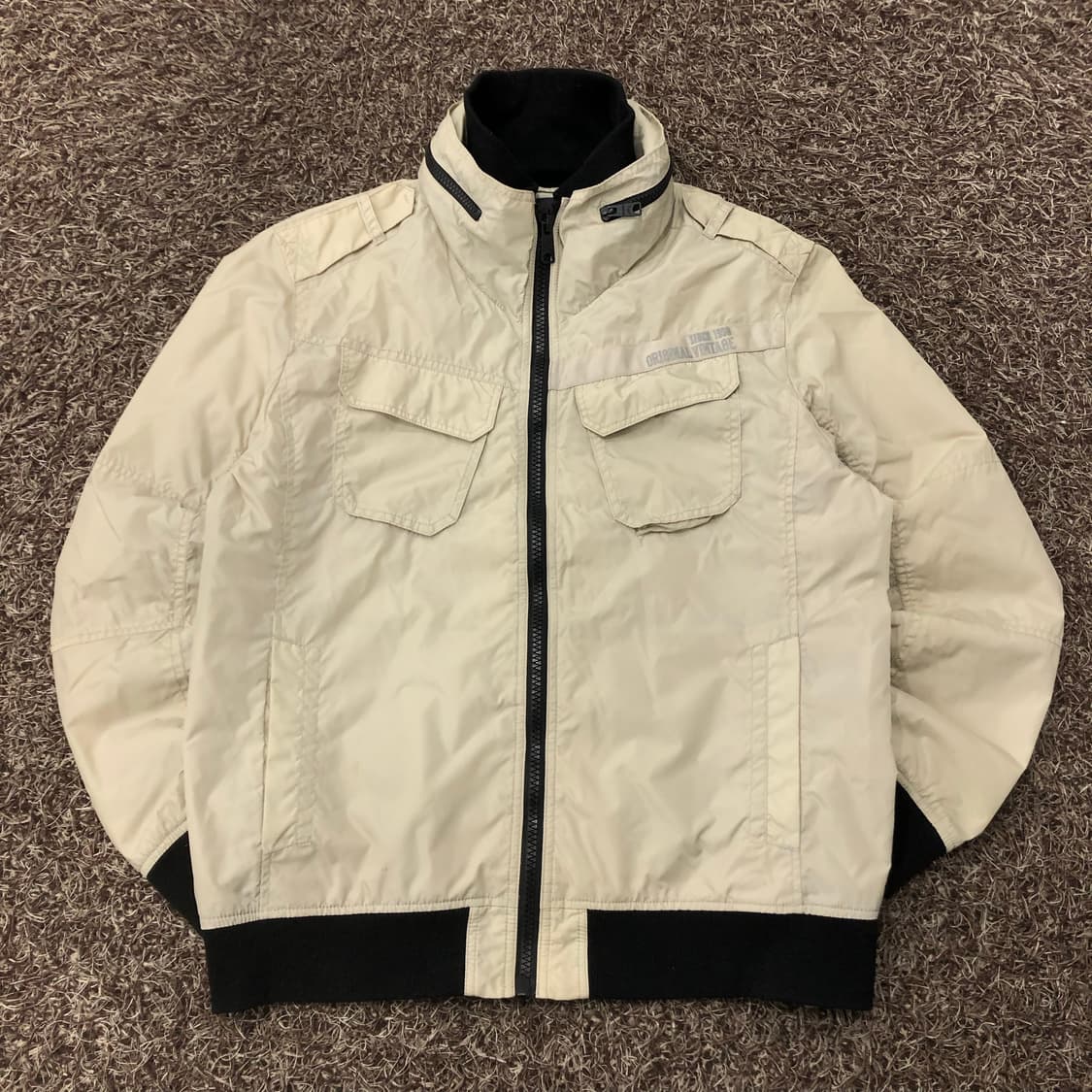 버커루 나일론 바람막이 봄버 자켓 상품이미지1