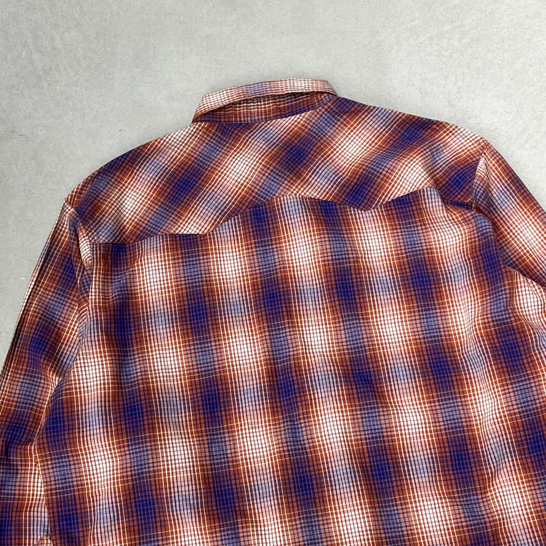 랭글러 투포켓 체크셔츠 s09198 상품이미지4