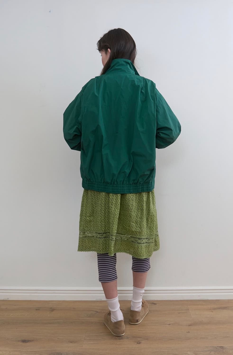 노컨텐츠 Standard Jumper Green 바람막이 상품이미지6