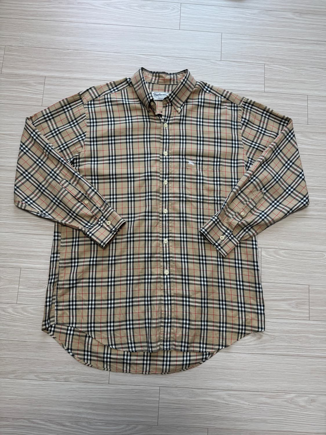 (L) 버버리 체크셔츠 버버리셔츠 burberry 상품이미지1