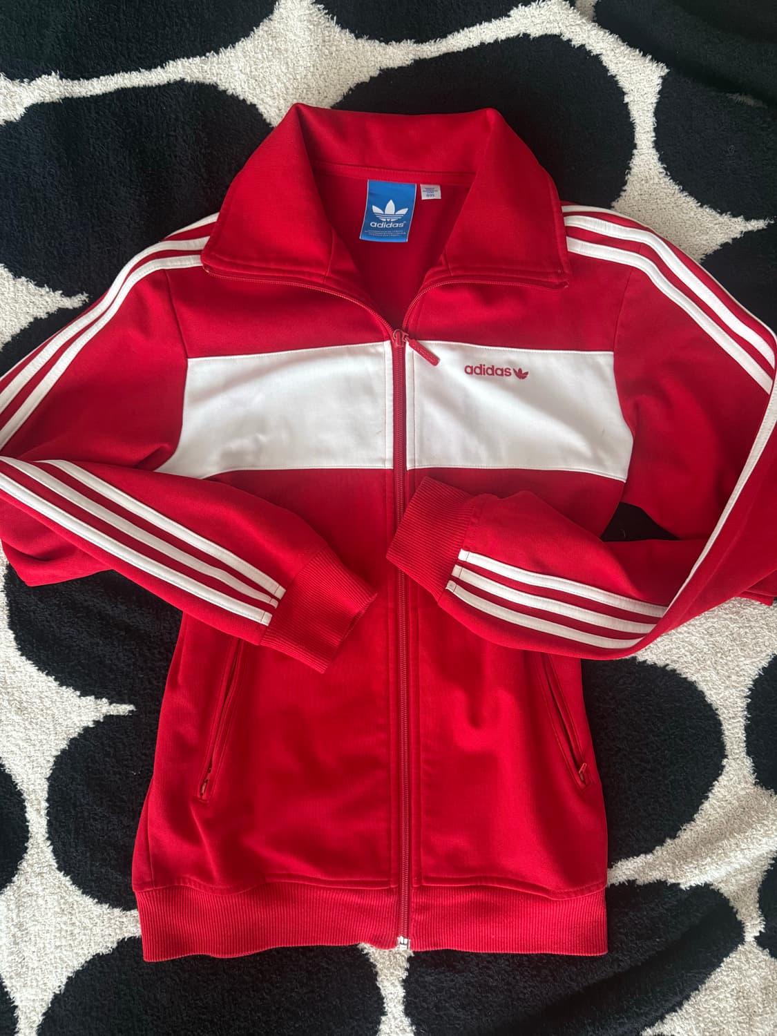 아디다스 바켄바우어 레드 화이트 져지 상품이미지1