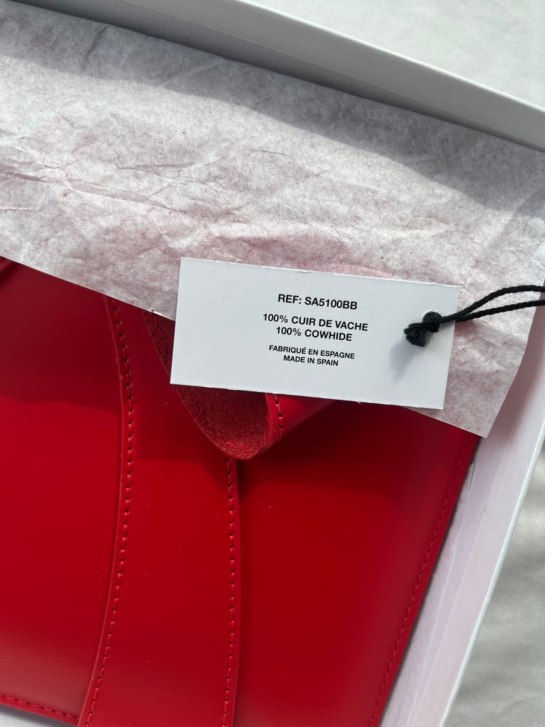 (새상품) 꼼데가르송 빅보우 리본 지갑 레드 상품이미지7