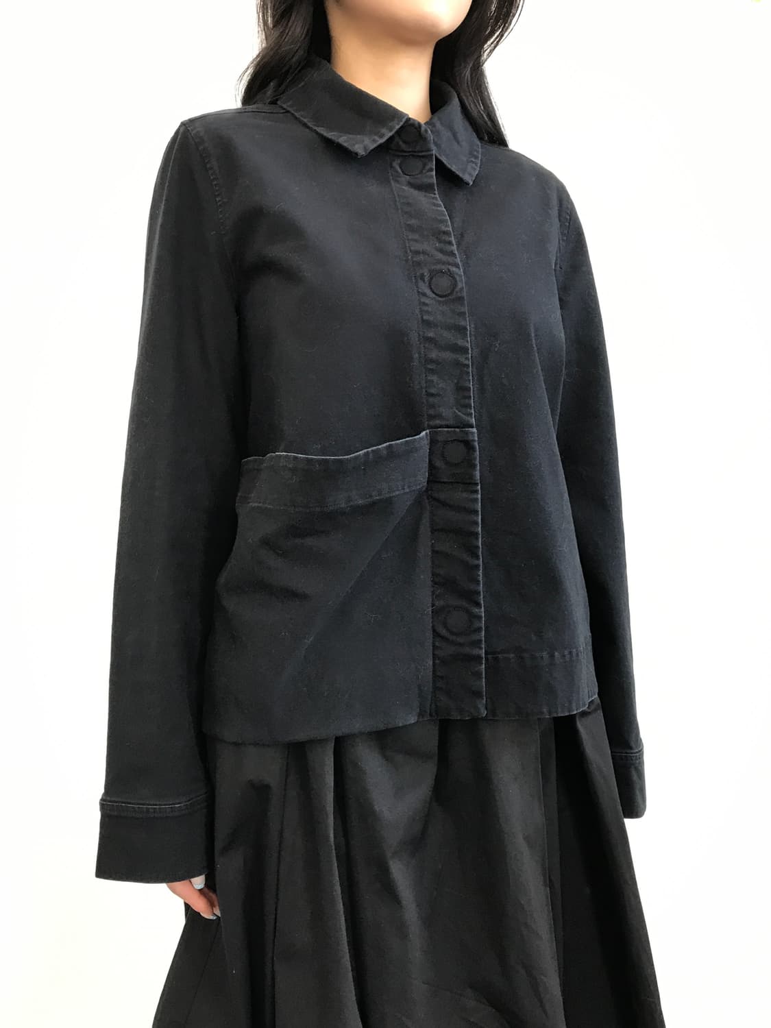 COS Black Single Pocket Shirt Jacket 상품이미지3