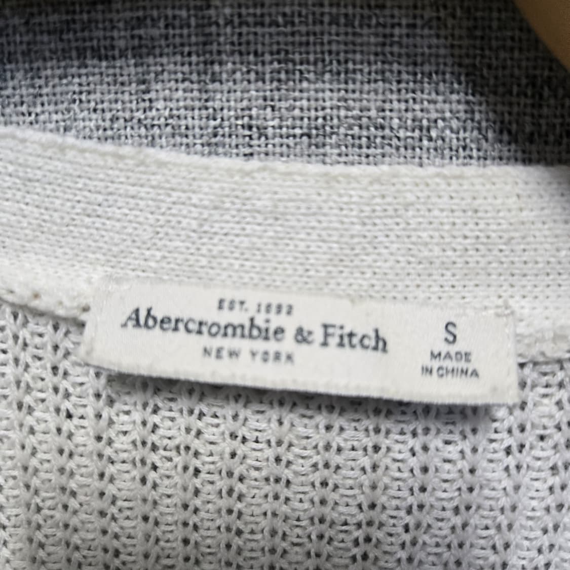 아베크롬비 화이트 니트 롱 가디건   상품이미지4