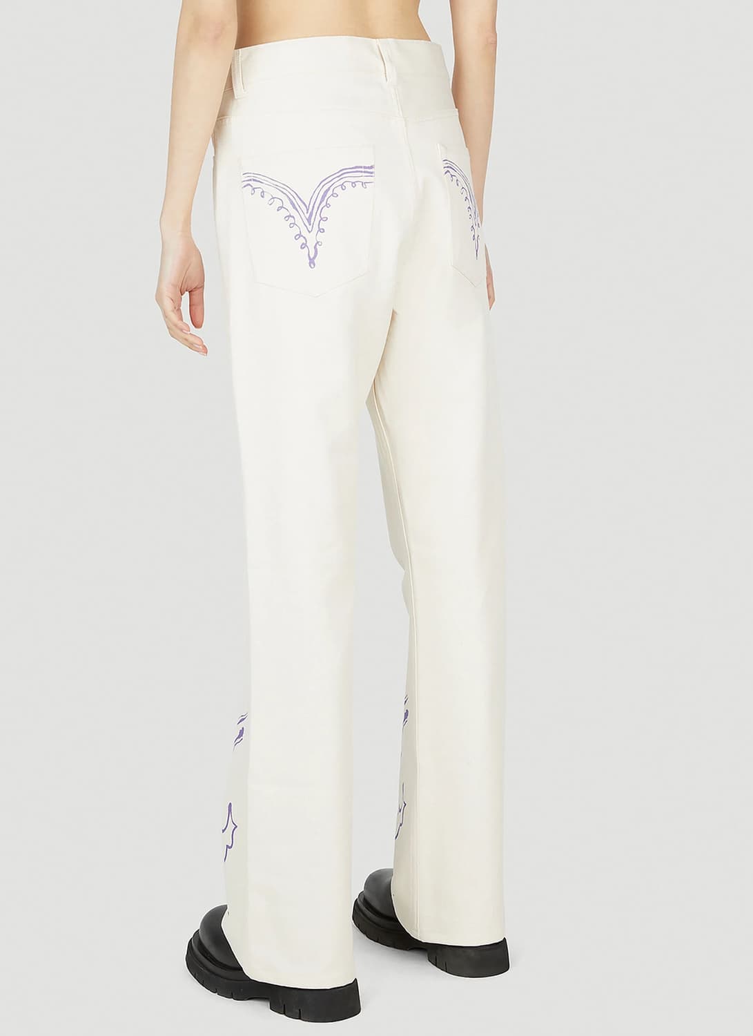 (새상품) 까르네 볼렌떼 부츠컷 팬츠 26 상품이미지3